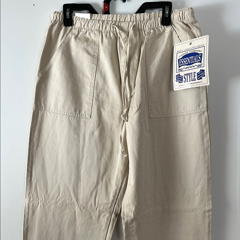 Essentials Men's Beige Pants